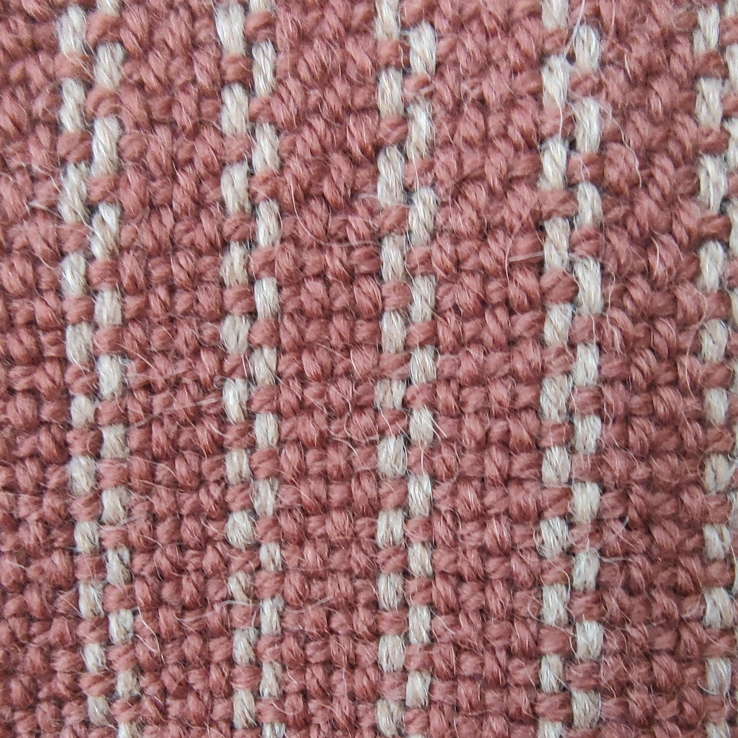 Bufanda Granate y Beige de Oveja y Alpaca