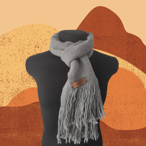 Bufanda Gris de Oveja