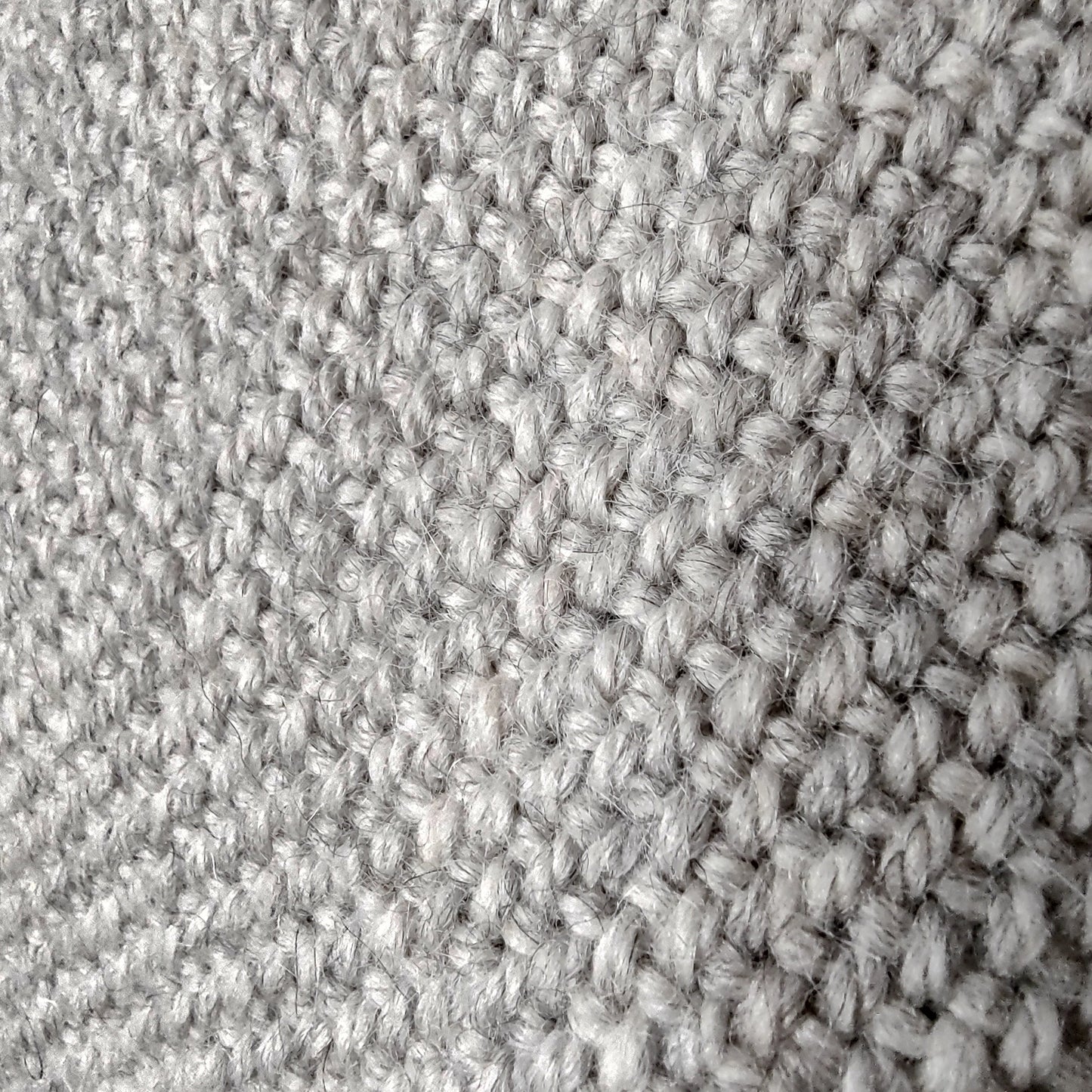 Ruana Chaleco Gris Claro de Oveja y Alpaca