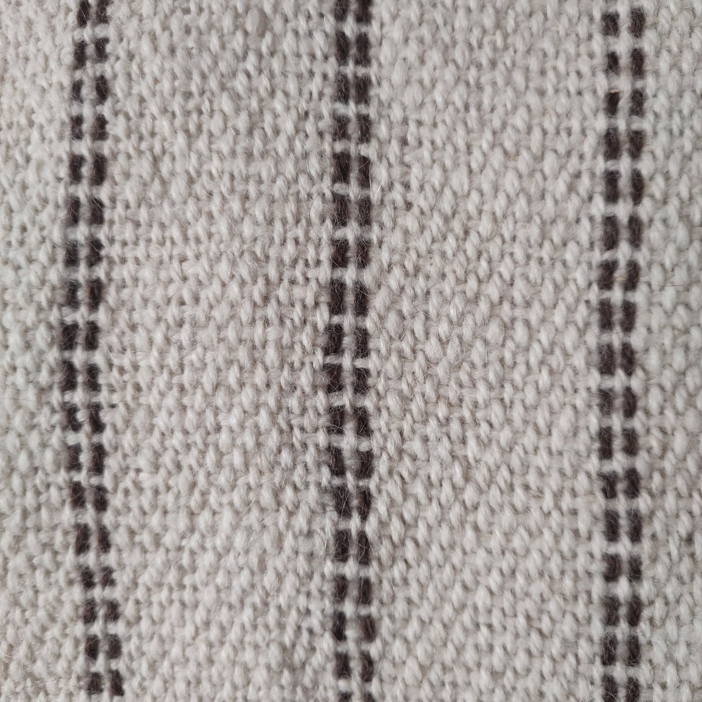 Pashmina Natural y Marrón de Llama