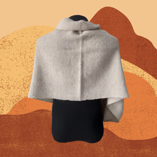 Pashmina Natural de Llama