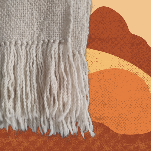 Pashmina Natural de Llama