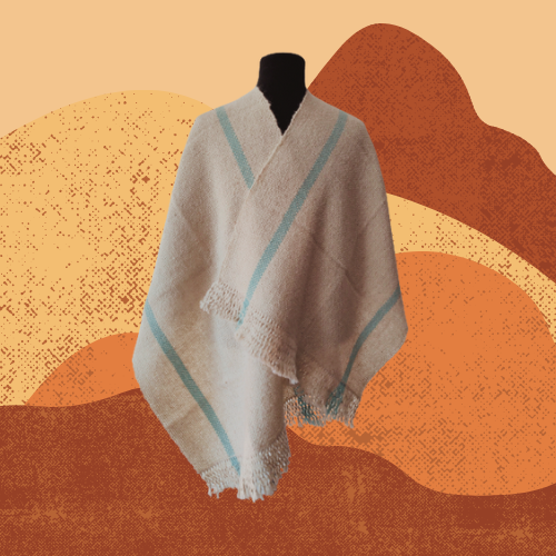 Pashmina Natural de Llama